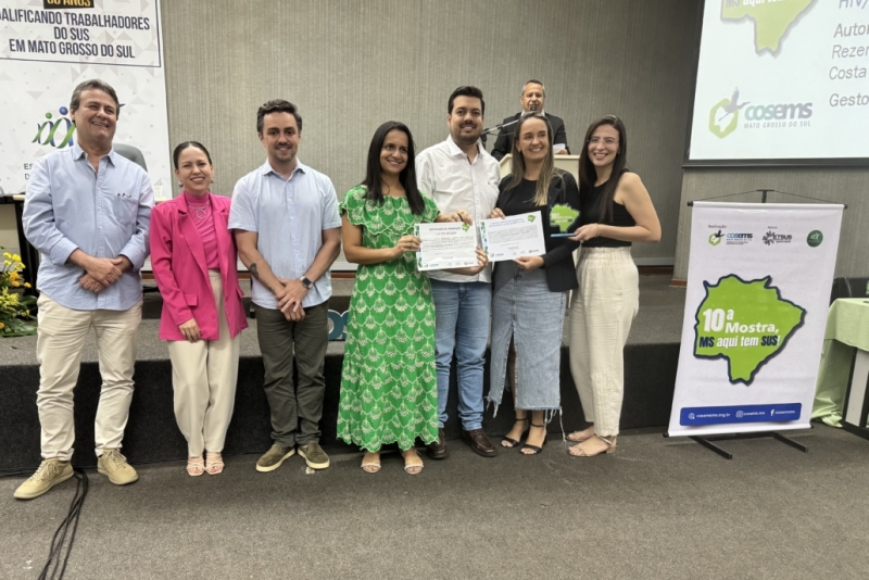Costa Rica é premiada na 10ª Mostra “MS, Aqui Tem SUS!” e representará o Estado na Mostra Nacional