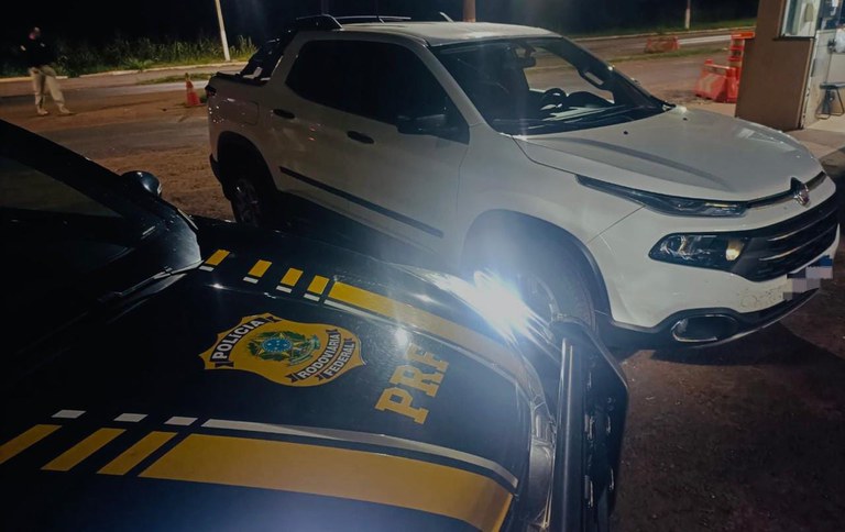 PRF recupera veículo em Nova Alvorada do Sul