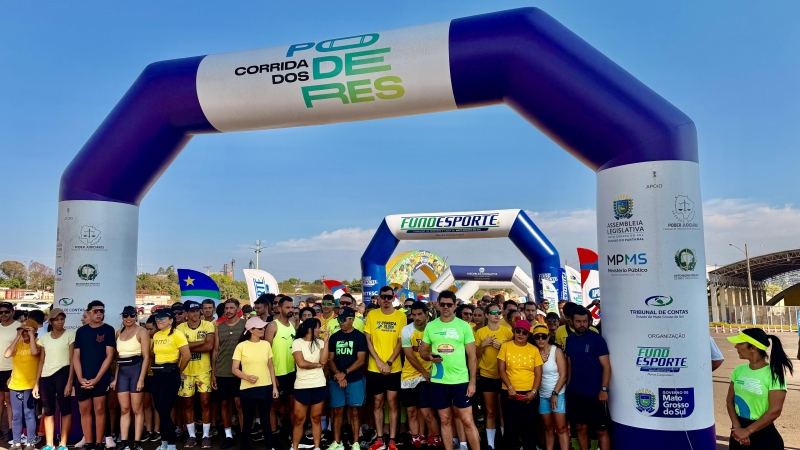 Costa Rica registra participação de 1.248 pessoas no último Treinão para a 3ª Corrida dos Poderes