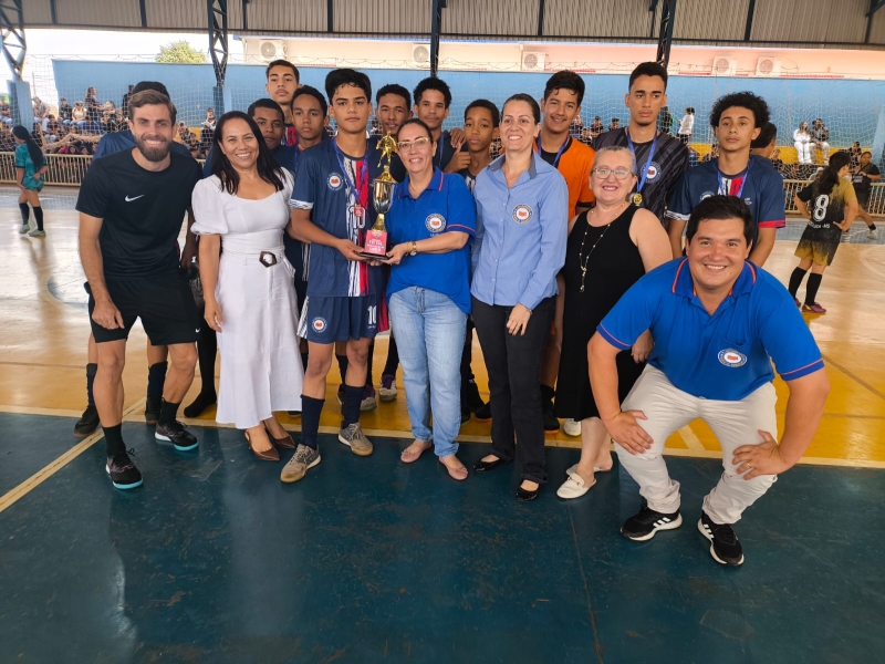 Jogos Escolares de Futsal em Costa Rica se transformam em integração e confraternização entre estudantes