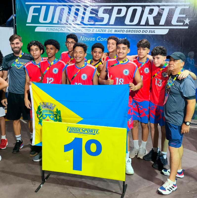 Equipes de Voleibol de Costa Rica são destaques nos Jogos Escolares da Juventude de MS da 3ª Divisão em Três Lagoas